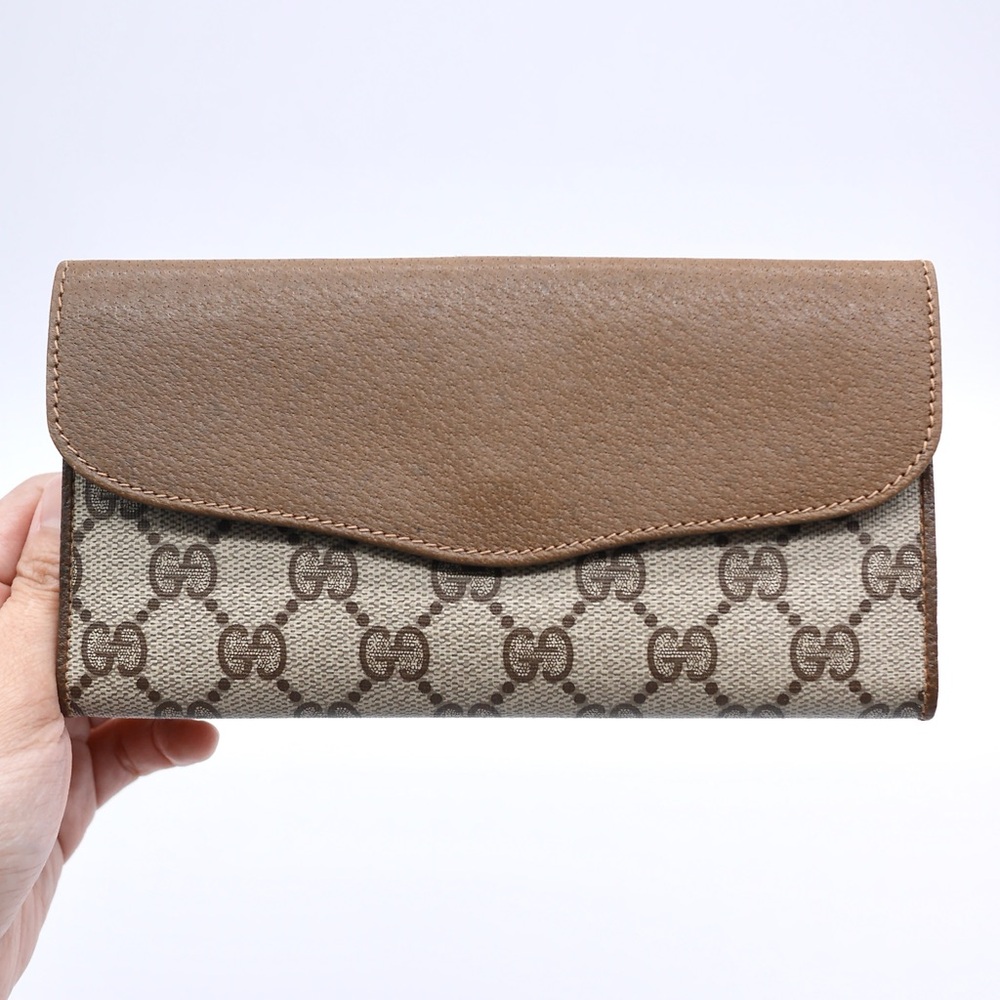 🍓GUCCI PVC Long Wallet - Picture 2 of 10